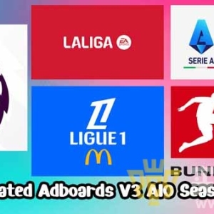 PES 2021 动画广告牌 2025/26 赛季 AIO v3
