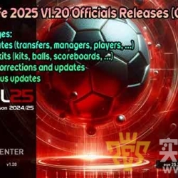 PES 2021 SP Football Life 2025 update v1.20b