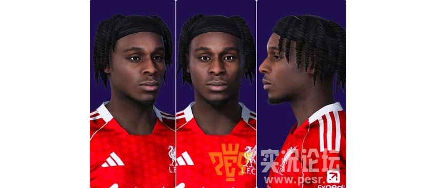 PES 2021 Jeremie Frimpong (Liverpool FC)利物浦新援杰雷米·弗林蓬脸型