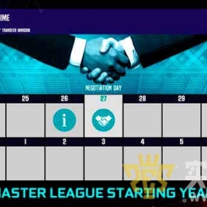 PES 2021 大师联赛起始年份 2024 年