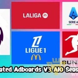 PES 2021 动画广告牌 2025/26 赛季 AIO v3